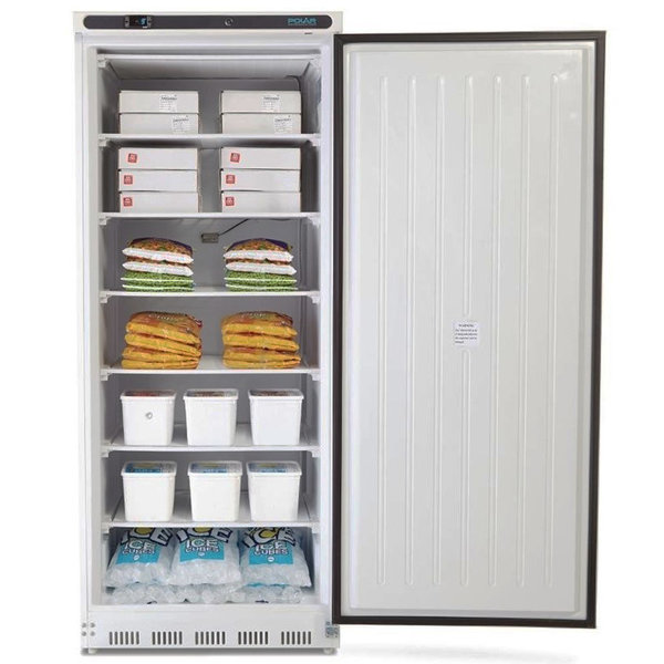 Vrieskast | 600L | RVS | -10°C/-25°C | Statisch | Wielen | 780x695x1890(h)mm