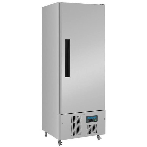 Vrieskast | 440L | RVS | -10°C/-20°C | Geventileerd | 0.6kW | Wielen (Geremd) | 685x710x1950(h)mm