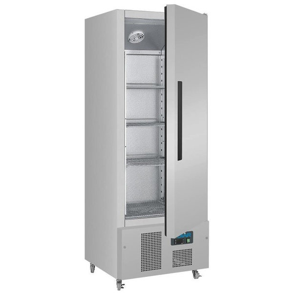 Vrieskast | 440L | RVS | -10°C/-20°C | Geventileerd | 0.6kW | Wielen (Geremd) | 685x710x1950(h)mm