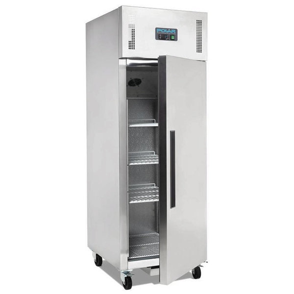 Vrieskast | G-SERIE | 600L (2/1 GN) | RVS | -10°C/-20°C | Statisch + Ventilator | Wielen (Geremd) | 680x815x2000(h)mm