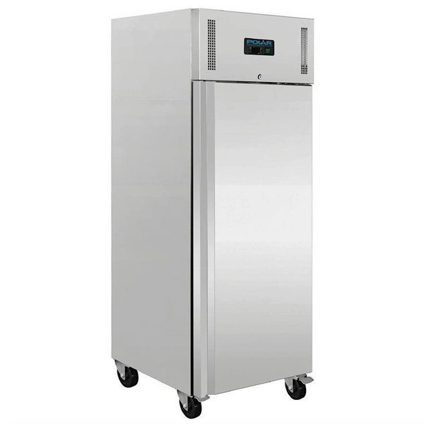 Vrieskast | 650L (2/1 GN) | RVS | -18°C/-22°C | Geforceerd | 0.85kW | Wielen (Geremd) | 745x835x2010(h)mm