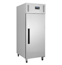 Polar Bakkerij Vrieskast | 850L (EN600x400) | RVS | -18°C/-22°C | Geforceerd | Wielen (Geremd) | 740x990x2010(h)mm 