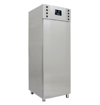 CombiSteel Vrieskast | 850L (EN600x400) | RVS | -10°C/-20°C | Geforceerd | 0.6kW | 800x910x2080(h)mm