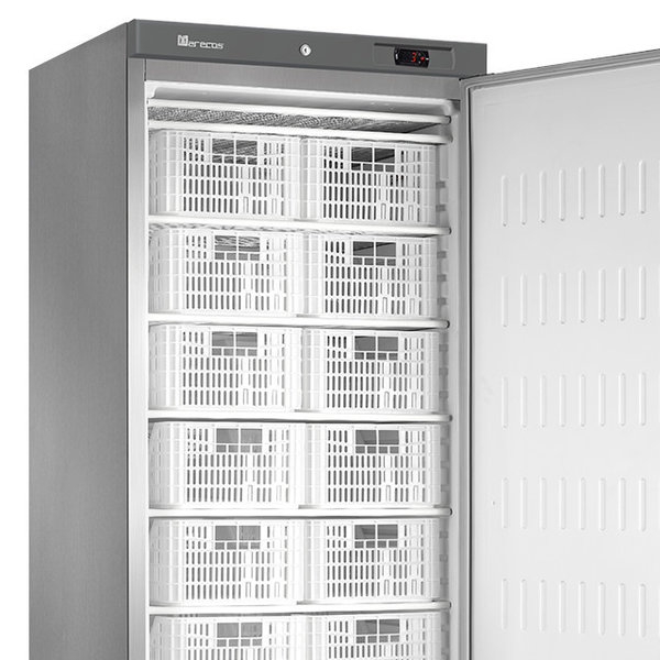 Vrieskast | 600 SERIE | 600L (2/1 GN) | RVS | -18°C/-22°C | Statisch | Wielen | 750x705x1880(h)mm