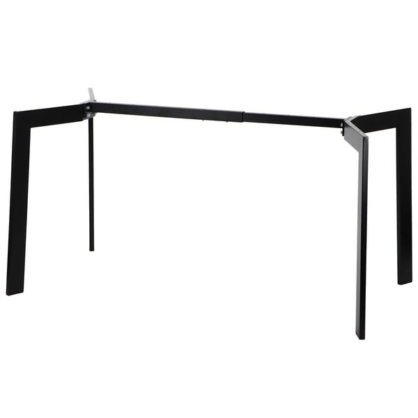 Tafelonderstel | MODUS | Metaal | Zwart | Breedte Verstelbaar (1040-1440mm) | 1040-1440x680x725(h)mm
