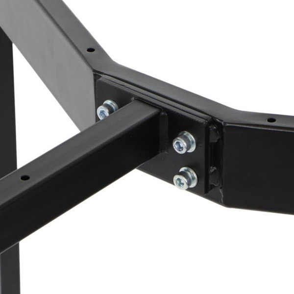 Tafelonderstel | MODUS | Metaal | Zwart | Breedte Verstelbaar (1040-1440mm) | 1040-1440x680x725(h)mm