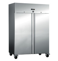 Gastro-Inox Vrieskast | 1200L (2/1 GN) | RVS | -10°C/-20°C | Geforceerd | Wielen (Geremd) | 1340x810x2000(h)mm 