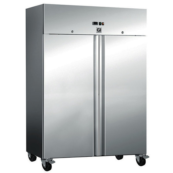 Vrieskast | 1200L (2/1 GN) | RVS | -10°C/-20°C | Geforceerd | Wielen (Geremd) | 1340x810x2000(h)mm