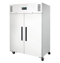 Polar Vrieskast | 1200L (2/1GN) | Wit | -10°C/-20°C | Geventileerd | 0.7kW | Wielen (Geremd) | 1345x815x2000(h)mm