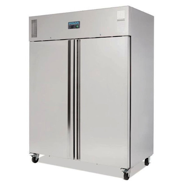 Vrieskast | 1300L (2/1 GN) | RVS | -18°C/-22°C | Geforceerd | Wielen (Geremd) | 1485x835x2010(h)mm