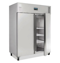 Polar Vrieskast | 1300L (2/1 GN) | RVS | -18°C/-22°C | Geforceerd | Wielen (Geremd) | 1485x835x2010(h)mm 