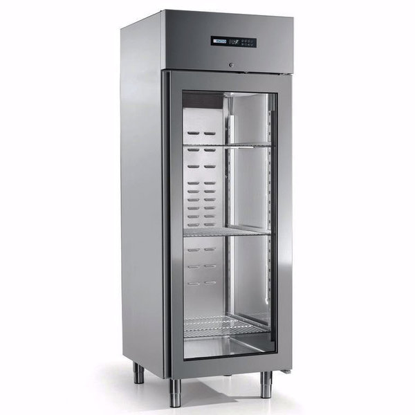 Vrieskast | 700L (2/1 GN) | RVS | -10°C/-24°C | Geforceerd | 0.53kW | 763x873x2170(h)mm