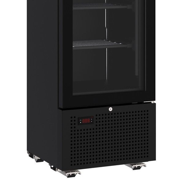 Vrieskast | Energiezuinig | Smal Model | 221L | Zwart | -18°C/-24°C | Statisch | 494x521x1915(h)mm