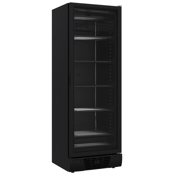 Vrieskast | 382L | Zwart | -18°C/-24°C | Statisch | 640x670x1875(h)mm