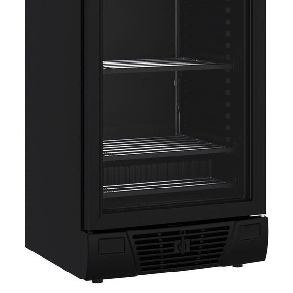 Vrieskast | 382L | Zwart | -18°C/-24°C | Statisch | 640x670x1875(h)mm