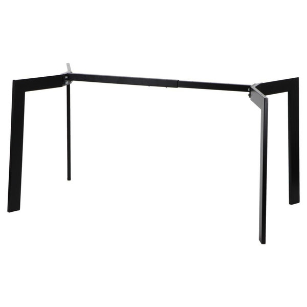 Tafelonderstel | MODUS | Metaal | Zwart | Breedte Verstelbaar (1055-1455mm) | 1055-1455x780x725(h)mm
