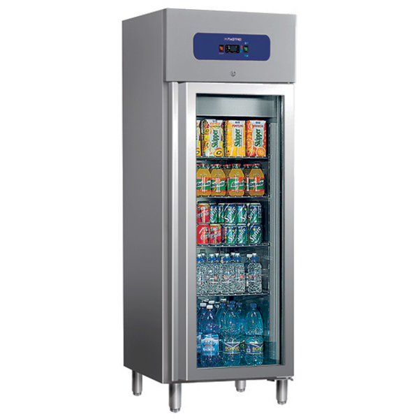Vrieskast | 400L | RVS | -10°C/-18°C | Geventileerd | 0.78kW | 600x600x1900(h)mm