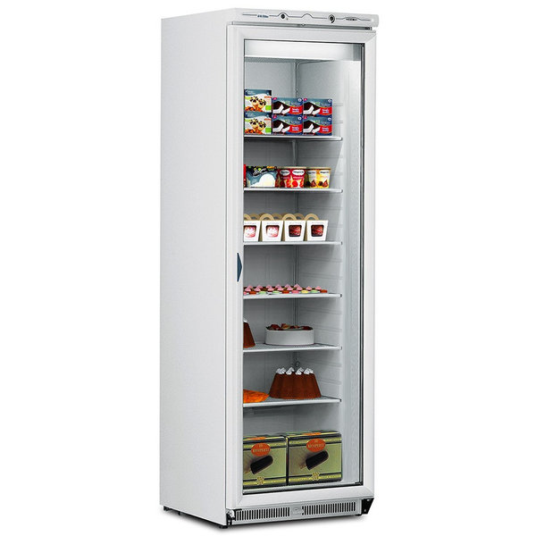 Vrieskast | 360L | Wit | -15°C/-25°C | Statisch | 0.48kW | Wielen | 600x620x1880(h)mm
