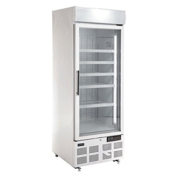 Vrieskast | 412L | Wit | -18°C/-22°C | Geventileerd | 1kW | Wielen | 680x745x1990(h)mm