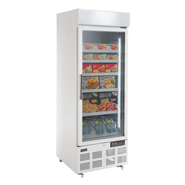 Vrieskast | 412L | Wit | -18°C/-22°C | Geventileerd | 1kW | Wielen | 680x745x1990(h)mm