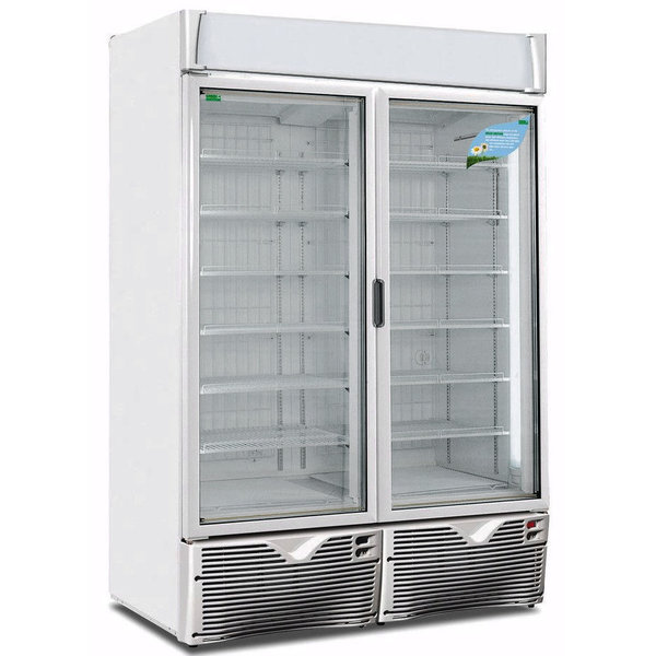 Vrieskast | 1050L | Wit | -15°C/-25°C | Geforceerd | 1.2kW | Wielen | 1346x765x1990(h)mm
