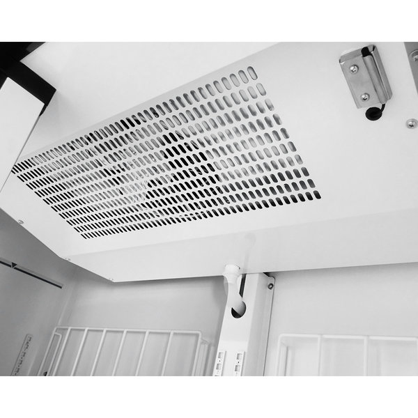 Vrieskast | 1079L | Wit | -18°C/-24°C | Geforceerd | 1kW | Wielen (Geremd) | 1370x725x2000(h)mm