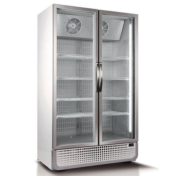 Vrieskast | 771L | Wit/RVS | -15°C/-20°C | Geforceerd | Draaideuren | 1200x719x1985(h)mm