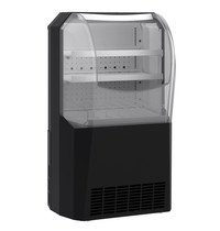 CombiSteel Impulskoeler | 210L | Zwart | +2°C/+15°C | 3 Niveaus | Wielen (Geremd) | 655x570x1132(h)mm