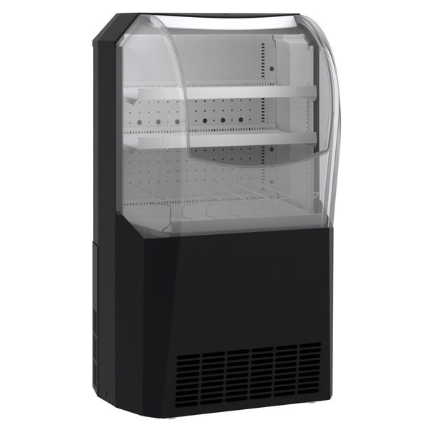 Impulskoeler | 210L | Zwart | +2°C/+15°C | Geforceerd | 3 Niveaus | Wielen (Geremd) | 655x570x1132(h)mm