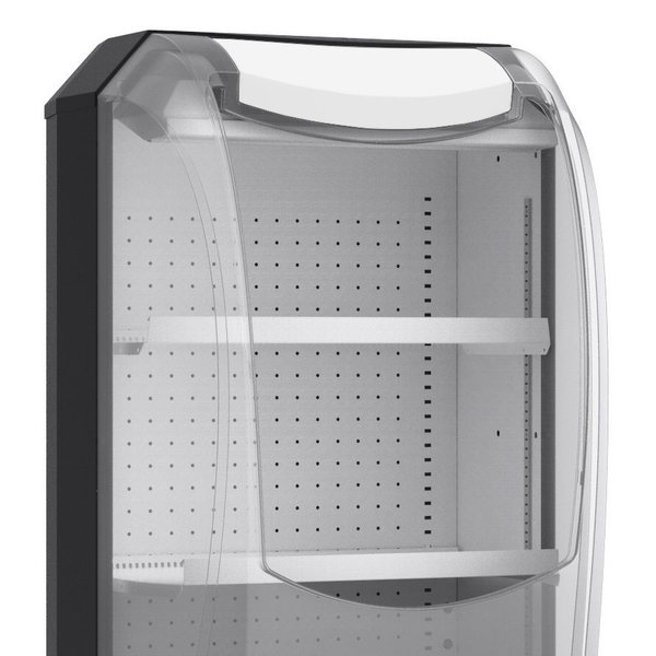 Impulskoeler | 274L | Zwart | +2°C/+15°C | Geforceerd | 3 Niveaus | Wielen (Geremd) | 655x575x1498(h)mm