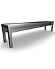 CombiSteel Warmtebrug | 1 Niveau | 4 Heaters (Keramisch) | 1kW | 1600x300x350(h)mm 