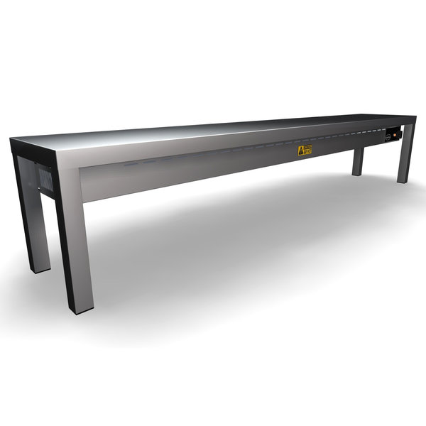 Warmtebrug | 1 Niveau | 5 Heaters (Keramisch) | 1.25kW | 1800x300x350(h)mm
