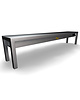 CombiSteel Warmtebrug | 1 Niveau | 5 Heaters (Keramisch) | 1.25kW | 1800x300x350(h)mm 