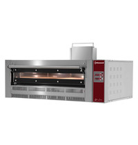 Diamond Pizzaoven | Gas | 6x Ø350mm | 18.5kW | Stapelbaar | 1590x1120x760(h)mm