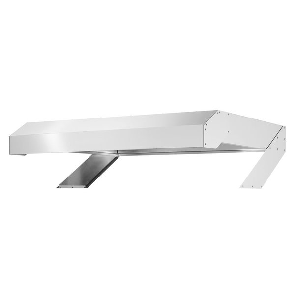 Afzuigkap | RVS | DIA-GL6/35-XLD | Zonder Motor | 1573x1473x540(h)mm