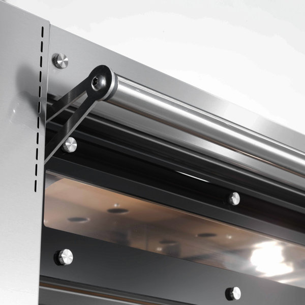 Pizzaoven | Gas | 6x Ø350mm | 18.5kW | Stapelbaar | 1230x1480x760(h)mm
