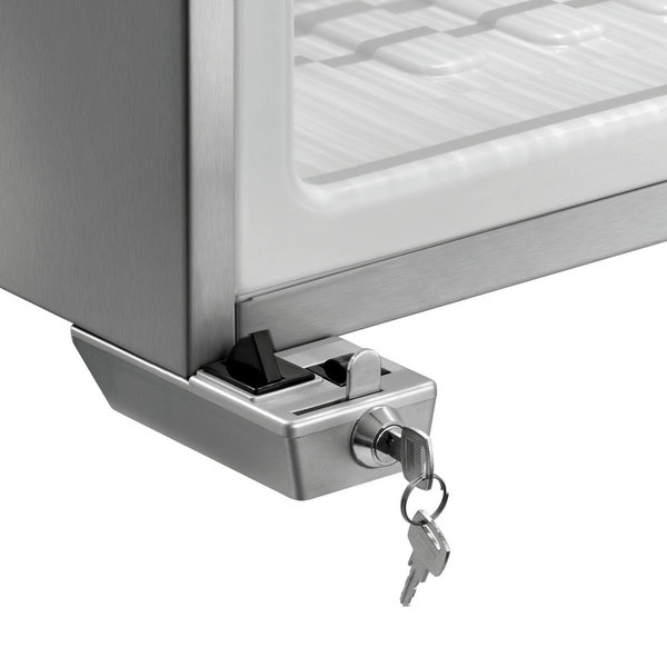 Vrieskast | 90L | Grijs | -13°C/-22°C | Statisch | 0.23kW | 620x600x720(h)mm