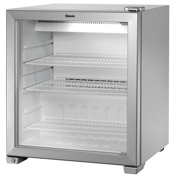 Vrieskast | 90L | Grijs | -13°C/-22°C | Statisch | 0.23kW | 620x600x720(h)mm