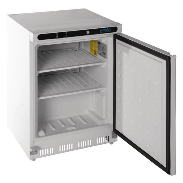 Vrieskast | Energiezuinig | 140L | Wit | -10°C/-25°C | Statisch | Wielen | 600x600x850(h)mm