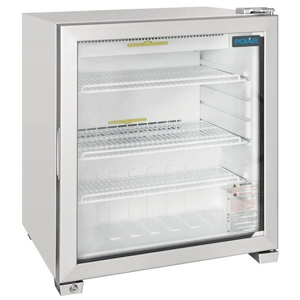 Vrieskast | 90L | Wit | -13°C/-22°C | Statisch | 0.23kW | 620x575x705(h)mm