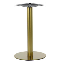 Luxus Tafelonderstel | RONDELL | RVS | Goudkleurig | Ø450x725(h)mm