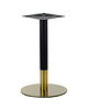 Luxus Tafelonderstel | RONDELL | RVS | Zwart/Goudkleurig | Ø450x725(h)mm 