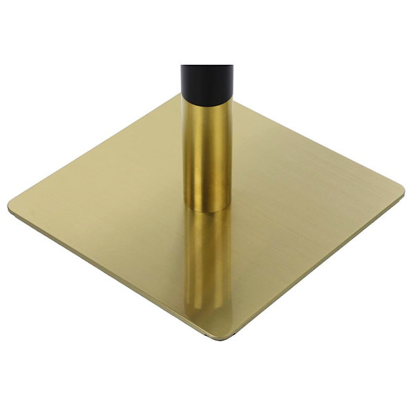 Tafelonderstel | PLAMO | RVS | Zwart/Goudkleurig | 450x450x725(h)mm