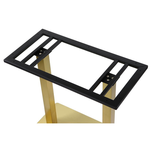 Tafelonderstel | FORMA | RVS | Goudkleurig | Indoor | 700x400x725(h)mm