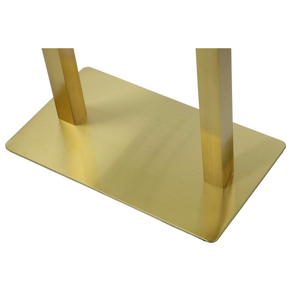 Tafelonderstel | FORMA | RVS | Goudkleurig | Indoor | 700x400x725(h)mm