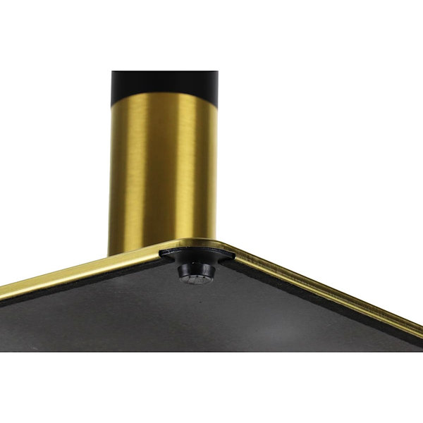 Tafelonderstel | PLAMO | RVS | Zwart/Goudkleurig | 700x400x725(h)mm