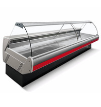 Arneg Koeltoonbank | DALLAS3 | -1°C/+5°C | Geforceerd | Kantelruit | Gekoelde Reserve | Koppelbaar | 3205x1145x1256(h)mm 