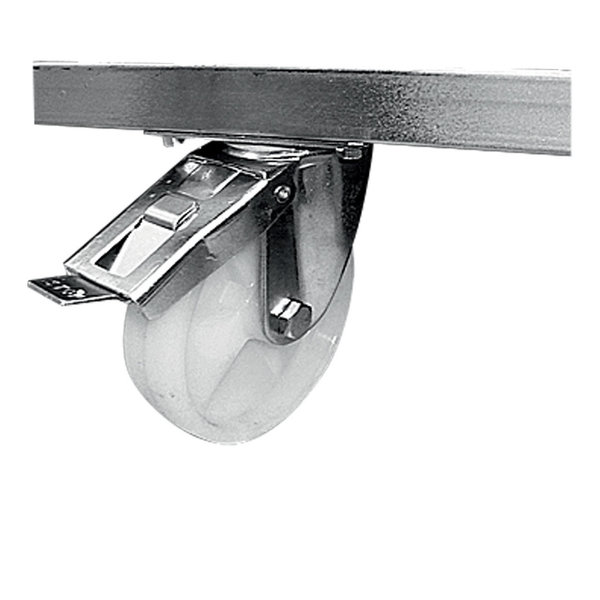 Wielen (Optie) | Diamond Koeltoonbanken CORDOBA/ORLEANS | Gedeeltelijk Geremd