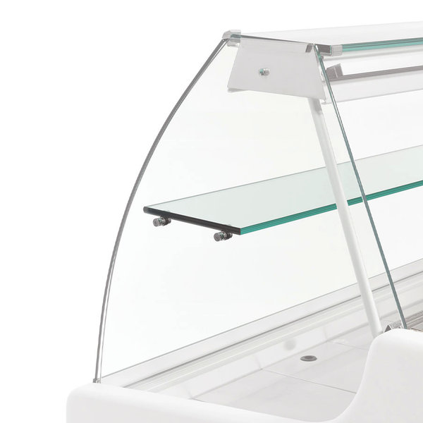 Extra Schap (Optie) | Diamond Koeltoonbank VR FISH 1000mm | Glas