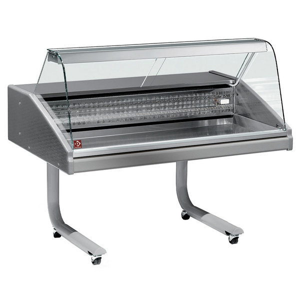 Koeltoonbank | VR FISH | 0°C/+2°C | Statisch | 0.31kW | Wielen (Geremd) | 1500x980x1280(h)mm